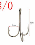 Jsm 15 Pcs/Lot Size 6/0-10/0 Big Game Fishing Treble Hooks Barbed Hook Lure-Treble Hooks-Bargain Bait Box-China-6-Bargain Bait Box