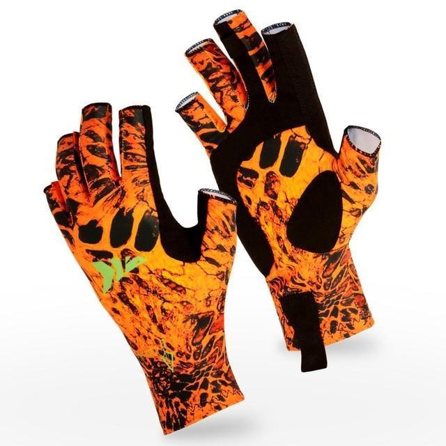 Kastking Fishing Gloves Spf 50 Sun Men Hands Protection Gloves Breathable-Fishing Gloves-kastking official store-Firestorm-M-China-Bargain Bait Box