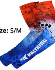 Kastking Uv Protection Arm Sleeves Quick Dry Breathable High Elasticity-Fishing Arm Sleeve-kastking official store-Red-SM-Bargain Bait Box