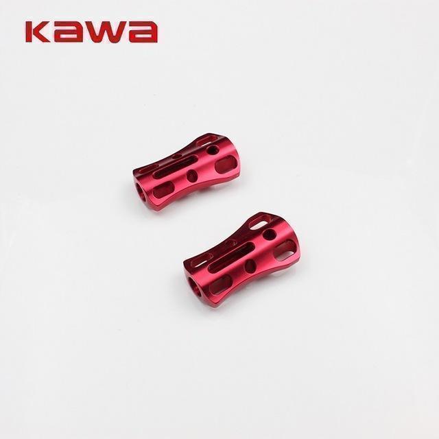 Kawa 2Pcs/Lot Fishing Reel Handle Knobs For Baitcasting Fishing Reels-Fishing Reel Handles &amp; Knobs-Bargain Bait Box-Red-Bargain Bait Box