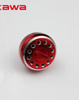 Kawa Fishing Handle Knob For Spinning Wheel Type, Machined Metal Fishing Reel-Fishing Reel Handles & Knobs-Bargain Bait Box-Red-Bargain Bait Box