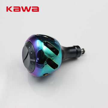 Kawa Fishing Knob, Alloy Alluminum,For Spinning Reel 3000-8000 Type, Rainbow-Fishing Reel Handles & Knobs-Bargain Bait Box-Bargain Bait Box
