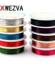 Kkwezva 10 Colors Diameter 0.3Mm Copper Wire/ Fly Bait Making Material Midge-Fly Tying Materials-Bargain Bait Box-Bargain Bait Box