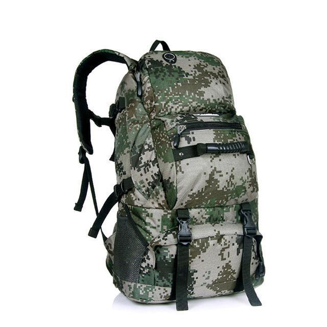 Locallion 40L Big Load Knapsack Women Men Sports Bags Military Camo Backpacks-Backpacks-Bargain Bait Box-digital camouflage-Bargain Bait Box