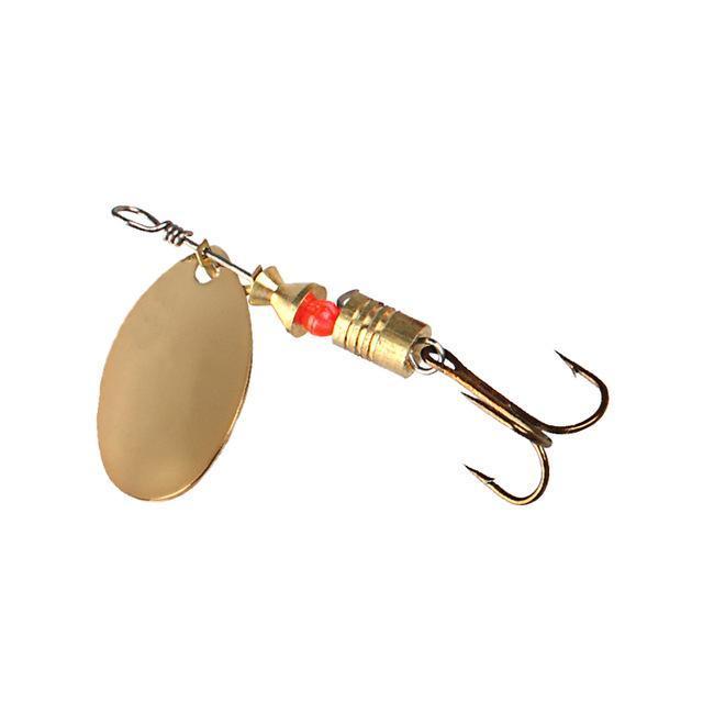Lushazer Fishing Spinner Bait 2.5-4.5G Spoon Lure Metal Baits Treble Hook Fish-Inline Spinners-Bargain Bait Box-B-Bargain Bait Box