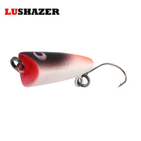 Lushzer Popper Fishing 2.5Cm 1.2G Angeln Fish Products Hard-Top Water Baits-Bargain Bait Box-A-Bargain Bait Box