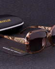 Luxury Design Polarized Sunglasses Women Ladies Elegant Big Sun Glasses Female-Polarized Sunglasses-Bargain Bait Box-C04-Bargain Bait Box