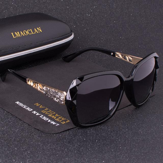 Luxury Design Polarized Sunglasses Women Ladies Elegant Big Sun Glasses Female-Polarized Sunglasses-Bargain Bait Box-C05-Bargain Bait Box