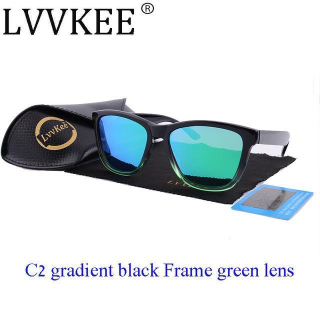 Lvvkee Top Gradient Frame Sunglasses Polarized Men Driving Sports Women-Polarized Sunglasses-Bargain Bait Box-07170 C2 with box-Multi-Bargain Bait Box