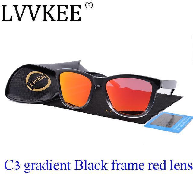 Lvvkee Top Gradient Frame Sunglasses Polarized Men Driving Sports Women-Polarized Sunglasses-Bargain Bait Box-07170 C3 with box-Multi-Bargain Bait Box