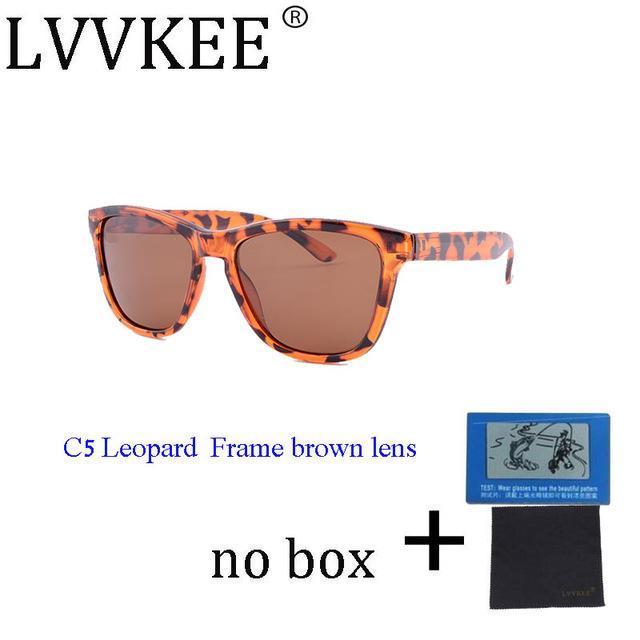 Lvvkee Top Gradient Frame Sunglasses Polarized Men Driving Sports Women, 07170 C5 with Box / Multi