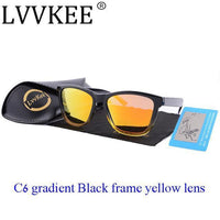 Lvvkee Top Gradient Frame Sunglasses Polarized Men Driving Sports Women-Polarized Sunglasses-Bargain Bait Box-07170 C6 with box-Multi-Bargain Bait Box