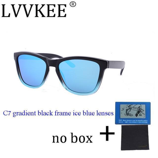 Lvvkee Top Gradient Frame Sunglasses Polarized Men Driving Sports Women-Polarized Sunglasses-Bargain Bait Box-07170 C7 no box-Multi-Bargain Bait Box