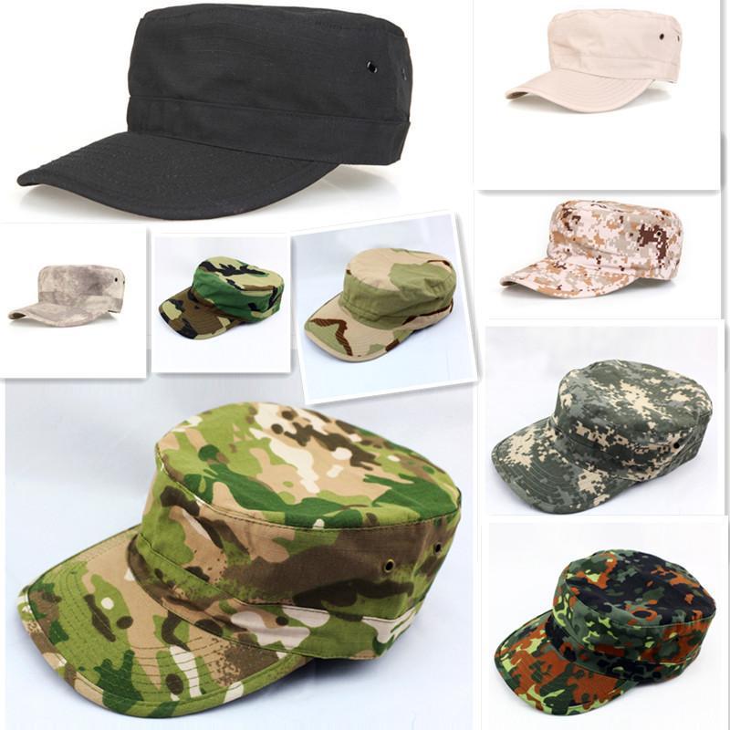 Male Hat Camping Man&#39;S Camo Tactical Hat Fishing Bionic Baseball Cadet-Hats-Bargain Bait Box-BLACK-L-Bargain Bait Box