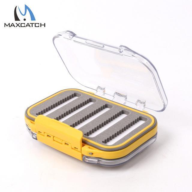 Maxcatch Waterproof Fly Fishing Box With Slit Foam Fish Lure Hook Bait Fly Box-Compartment Boxes-Bargain Bait Box-FH053-Bargain Bait Box