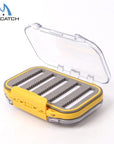 Maxcatch Waterproof Fly Fishing Box With Slit Foam Fish Lure Hook Bait Fly Box-Compartment Boxes-Bargain Bait Box-FH053-Bargain Bait Box