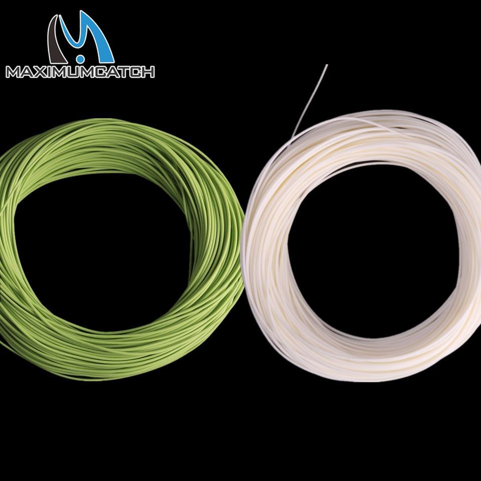 Maximumcactch 100Ft Dt Fly Line Floating Fishing Line Double Taper 5 Colors-Fly Fishing Lines & Backing-Bargain Bait Box-Green-1.0-Bargain Bait Box