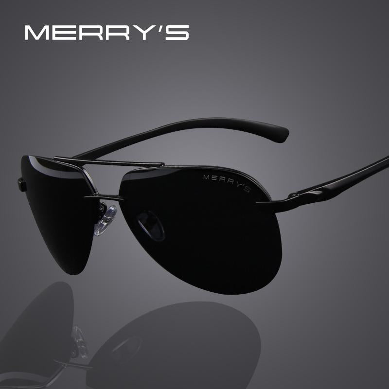 Men 100% Polarized Aluminum Alloy Frame Sunglasses Men&#39;S Driving Sunglasses-Polarized Sunglasses-Bargain Bait Box-C01 Black-Bargain Bait Box