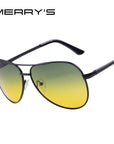 Men Polaroid Sunglasses Night Vision Driving Sunglasses 100% Polarized-Polarized Sunglasses-Bargain Bait Box-C01 Black Night-Bargain Bait Box