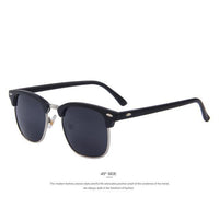 Men Retro Rivet Polarized Sunglasses Classic Unisex Sunglasses Uv400 Male-Polarized Sunglasses-Bargain Bait Box-C05 Black Black-Bargain Bait Box
