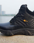 Men'S Outdoor Desert Military Combat Hiking Boots Shoes Men Army Tactical-Shop2927099 Store-Low Top Black-6-Bargain Bait Box