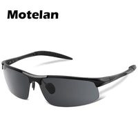 Men'S Polarized Sunglasses Aluminum Magnesium Frame Car Driving Sun Glasses 100%-Polarized Sunglasses-Bargain Bait Box-Gold-China-Bargain Bait Box