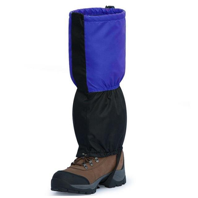 Men'S Women'S Waterproof Fleece Snow Legging Gaiters Sport Climbing Trekking Leg-Gaiters-Bargain Bait Box-Blue With Fleece-One Size-Bargain Bait Box