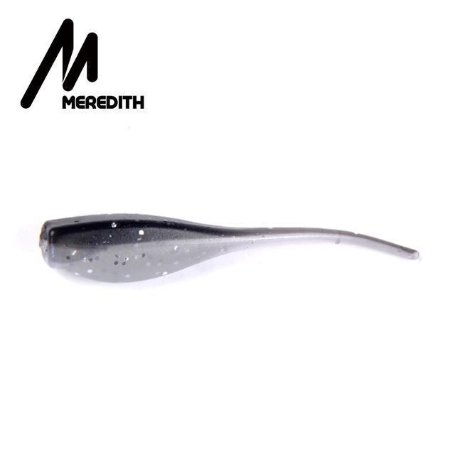 Meredith Fishing 50Pcs 5Cm 1G Stinger Shad Soft Bait Soft Plastic Predator Musky-Unrigged Plastic Swimbaits-Bargain Bait Box-B-Bargain Bait Box