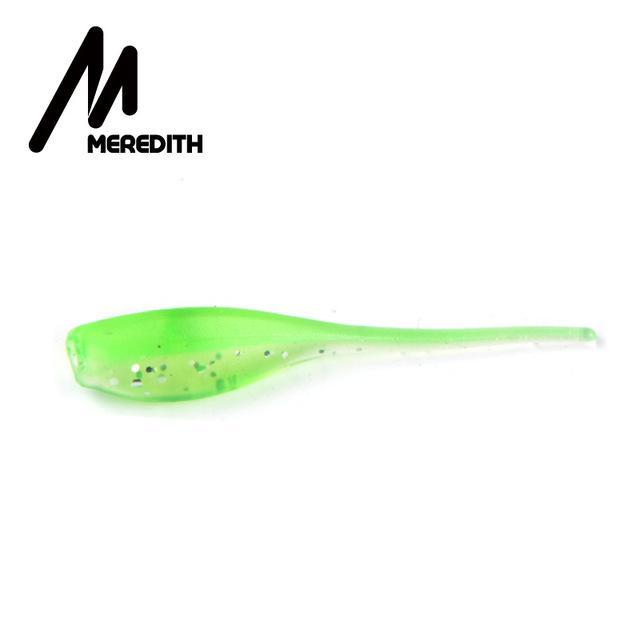 Meredith Fishing 50Pcs 5Cm 1G Stinger Shad Soft Bait Soft Plastic Predator Musky-Unrigged Plastic Swimbaits-Bargain Bait Box-D-Bargain Bait Box