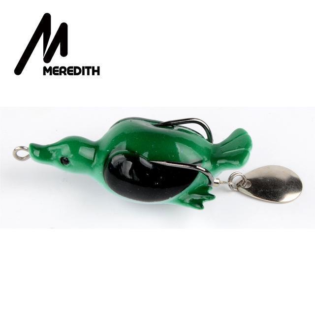 Meredith Popper Frog 14G 6.5Cm Duck Frog Soft Baits For Snakehead Bass Frog-Frog Baits-Bargain Bait Box-E-Bargain Bait Box