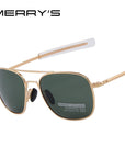 Military Sunglasses Glass Lense Alloy Frame Polarized-Polarized Sunglasses-EYECRAFTERS STARMOON Store-C01BlackBlack-Bargain Bait Box