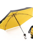 Mini Pocket Women Umbrellas Parasol Folding Male Umbrella Rain Women Anti Uv-Umbrellas-Bargain Bait Box-Yellow-Bargain Bait Box