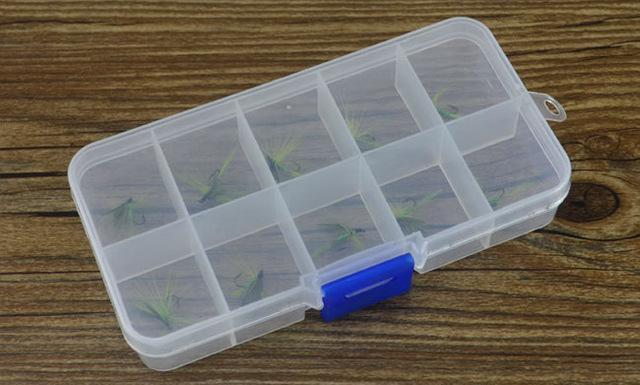 Mnft 10Pcs [16#] Green Quill Dry Fly May Fly Nymph For Fly Fishing Trout Bream-Flies-Bargain Bait Box-10pcs in box-Bargain Bait Box