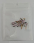 Mnft 10Pcs Brass String Body Brown Tail Nymph For Trout And Panfish Fly-Flies-Bargain Bait Box-10pcs in bag-Bargain Bait Box