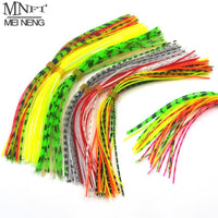Mnft 12 Bundles 13Cm Length Fly Tying Rubber Threads Skirts Silicone Straps-Skirts & Beards-Bargain Bait Box-Bargain Bait Box