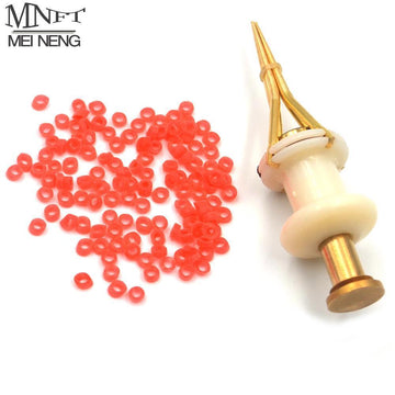 Mnft 1Pcs Copper Parts Bloodworm Lure Granule Angleworm Clip Carp Fishing Bander-Bait Rigs-Bargain Bait Box-Bargain Bait Box