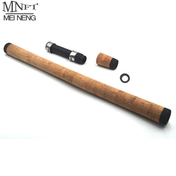 Mnft 1Set Lengthened Soft Eva Cork Grip And Plastic Reel Seat Fishing Use To Diy-Fishing Rod Handles & Grips-Bargain Bait Box-Bargain Bait Box
