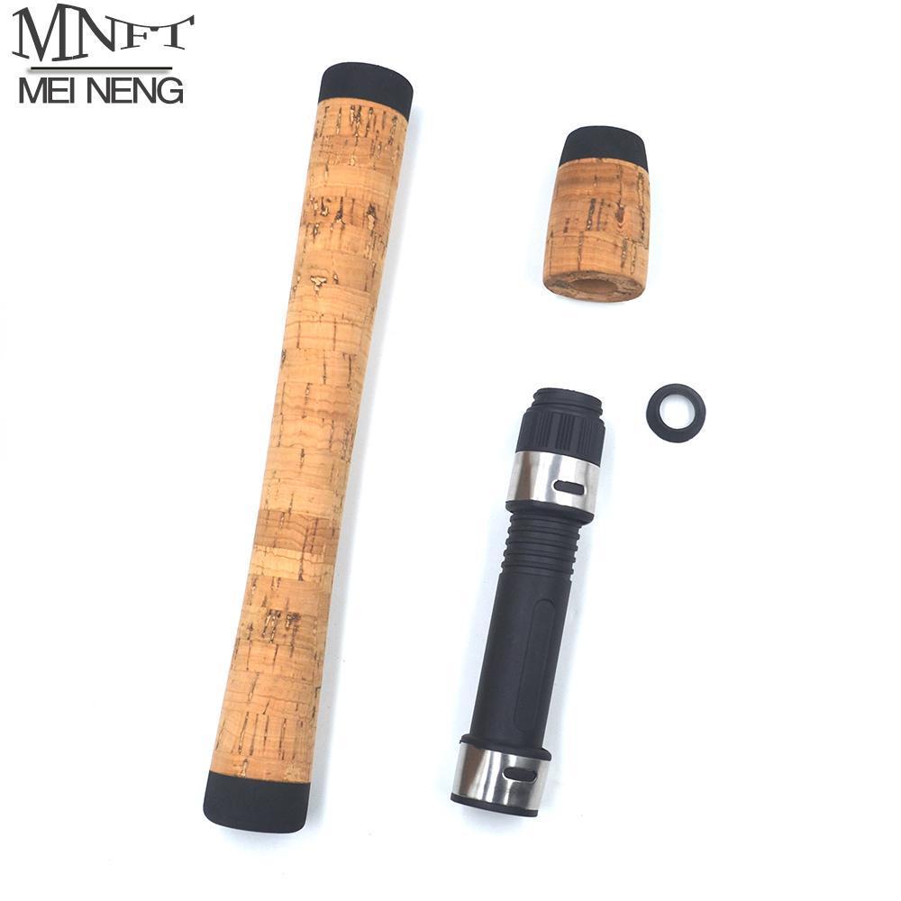 Mnft 2Set Plastic Reel Seat Rear Grip + Repair Composite Cork Handle Fishing Rod-Fishing Rod Handles &amp; Grips-Bargain Bait Box-Bargain Bait Box