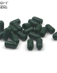 Mnft 50Pcs Green Color Rubber Buffer Beads Knot Protector Hair Rig Making-Bait Rig Tools-Bargain Bait Box-Bargain Bait Box
