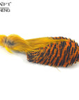 Mnft Natural Color Golden Pheasant Feather Fly Tying Material For Fly Fishing-Fly Tying Materials-Bargain Bait Box-1pc Pheasant Feather-Bargain Bait Box