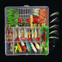 Multi Fishing S Plastic Metal Bait Soft Kit Fishing Spoon-Mixed Combos & Kits-Bargain Bait Box-Kit E-Bargain Bait Box