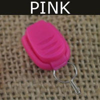Multiple Color Plastic Fishing Baitcast Reel Line Clip Stopper Needle Holder-Line Stoppers-Bargain Bait Box-Pink Color-Bargain Bait Box