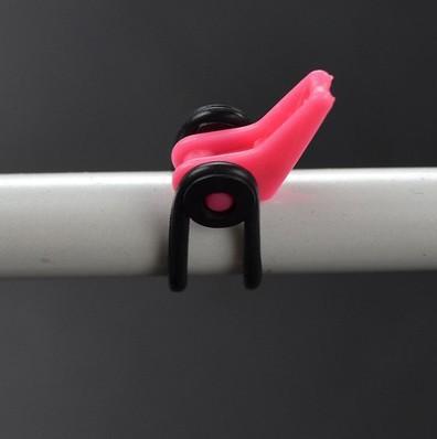 Multiple Color Plastic Fishing Pole Hook Keeper Lure Spoon Bait Treble Holder-Hook Keepers-Bargain Bait Box-pink-Bargain Bait Box