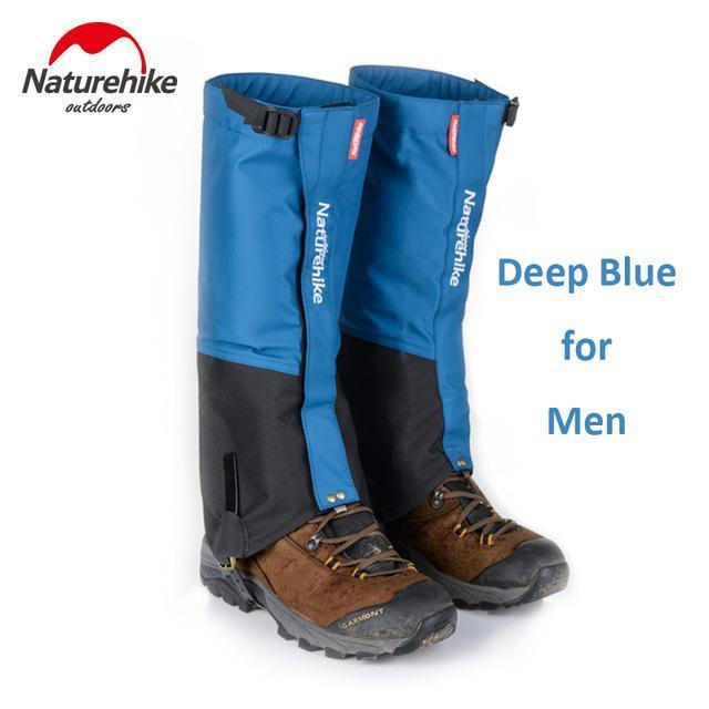 Naturehike Gaiters Waterproof Walking Hunting Trekking Desert Men And Women Snow-Gaiters-Bargain Bait Box-Deep Blue for Men-Bargain Bait Box