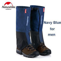 Naturehike Gaiters Waterproof Walking Hunting Trekking Desert Men And Women Snow-Gaiters-Bargain Bait Box-Navy Blue for Men-Bargain Bait Box