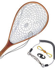 Nylon Net Landing Network Fish Trap With Fishing Lanyard Magnetic Buckle-Fishing Nets-Bargain Bait Box-Z00311-Bargain Bait Box