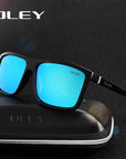 Oley Hd Polarized Men Sunglasses Retro Square Sun Glasses Unisex Driving Goggles-Polarized Sunglasses-Bargain Bait Box-Y6625 C1-Bargain Bait Box