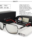 Oley Polarized Sunglasses Men Eyes Protect Sun Glasses With Unisex Driving-Polarized Sunglasses-Bargain Bait Box-Y7613 C7 BOX-Bargain Bait Box