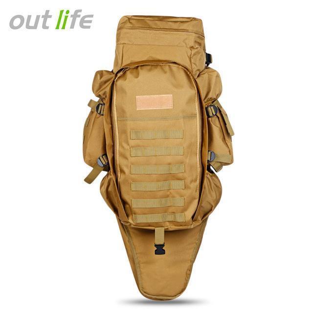 Outlife 60L Outdoor Military Backpack Pack Rucksack Tactical Bag For Hunting-Desire Outdoor Store-KAKI-Bargain Bait Box