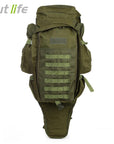 Outlife 60L Outdoor Military Backpack Pack Rucksack Tactical Bag For Hunting-Desire Outdoor Store-army green-Bargain Bait Box